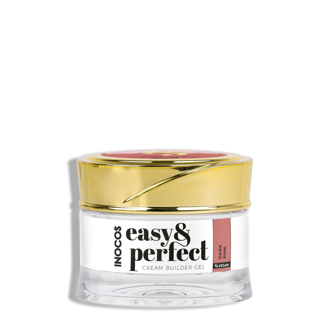 Inocos Easy&Perfect nail building gel dark pink
