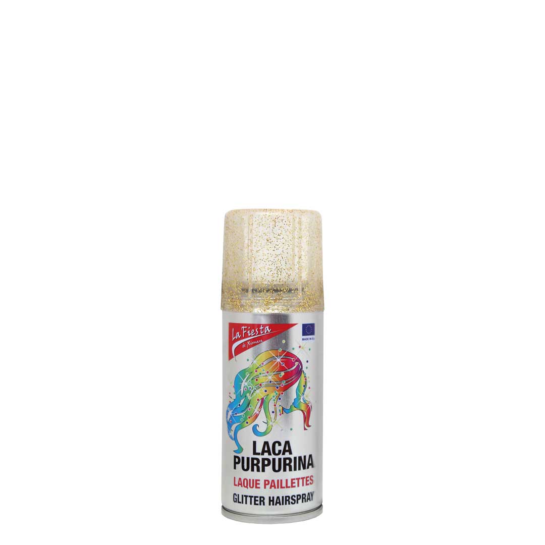 Rickiparodi laca purpurina oro