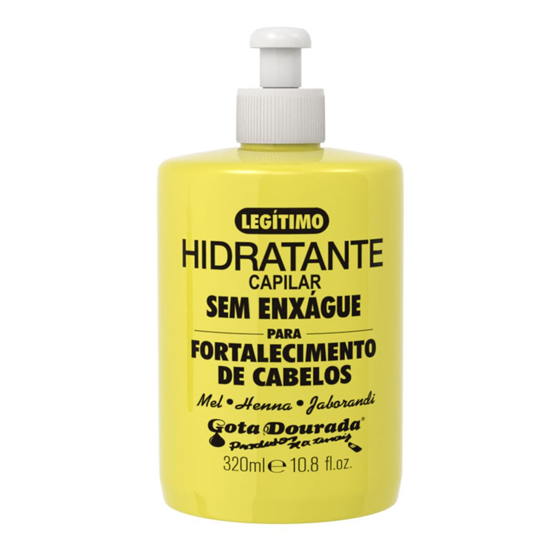 Gota Dourada Fortalecimento creme de pentear