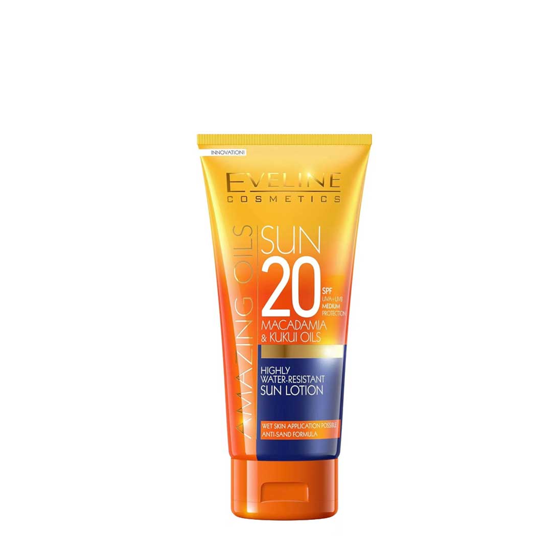 Eveline Sun lotion macadamia & kukui SPF 20