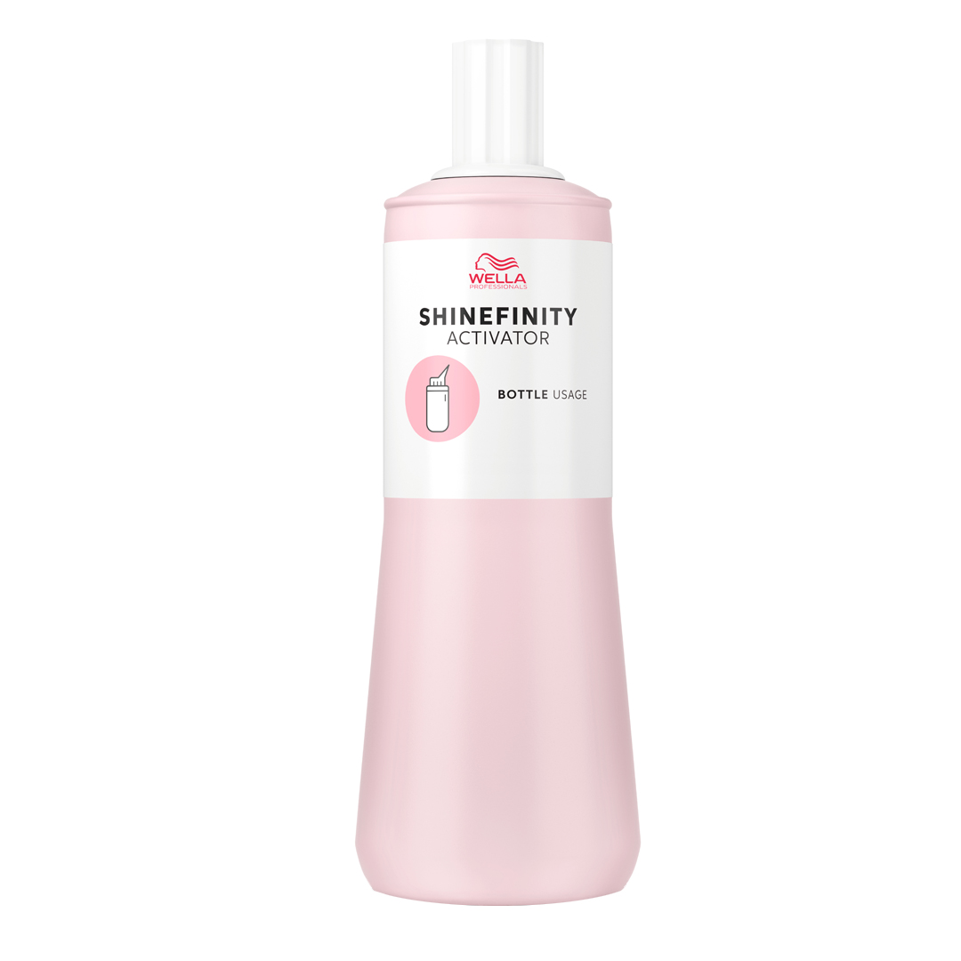 Wella Shinefinity Ativator 2% bottle para frasco