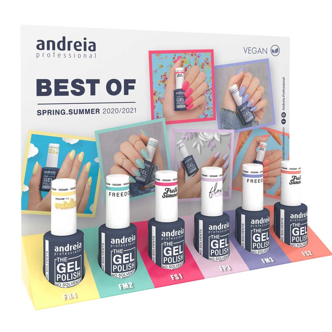 Andreia esmalte gel de uñas colección Best Of