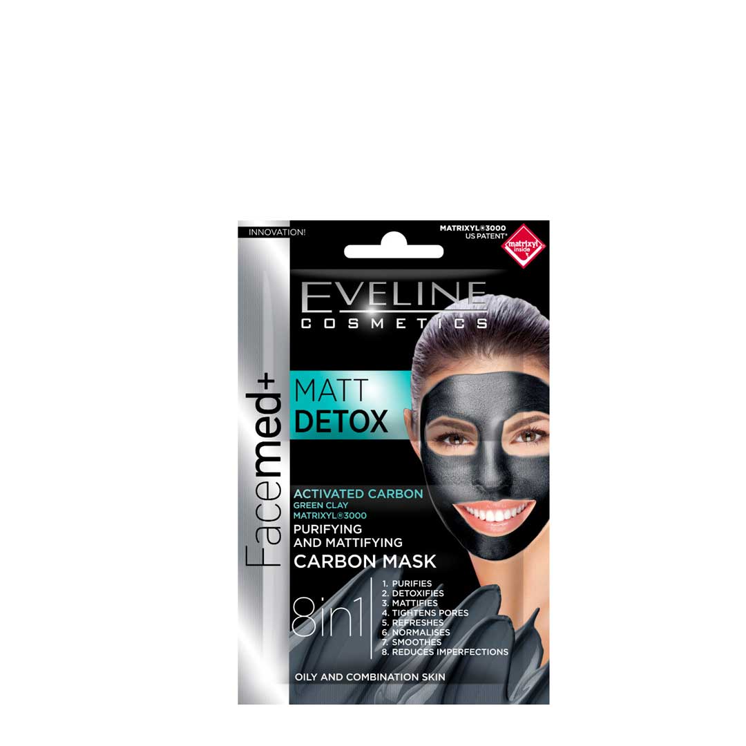 Eveline Facemed+ matt deep detox 8 em 1