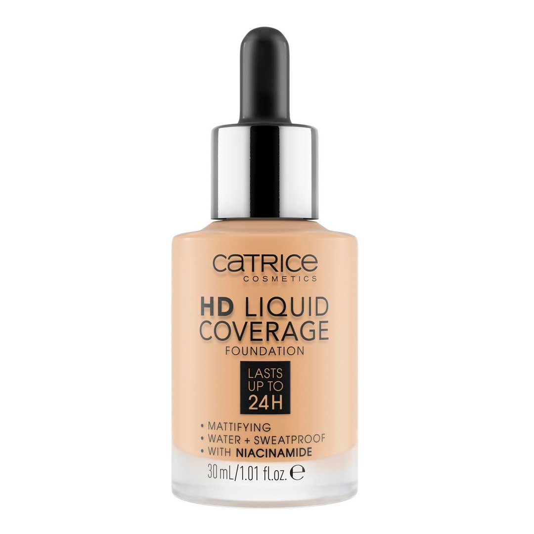 Catrice HD Liquid Coverage Foundation base de maquillaje 036