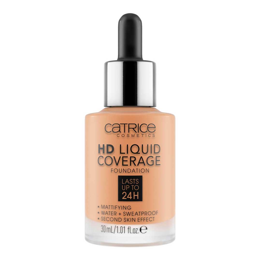Catrice HD Liquid Coverage Foundation base de maquillaje 046