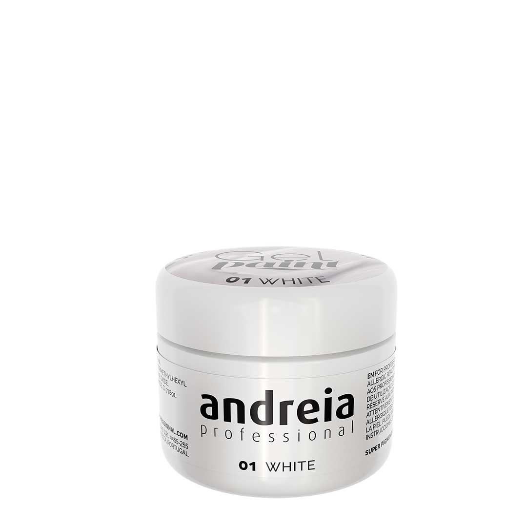 Andreia Gel Paint 01 blanco