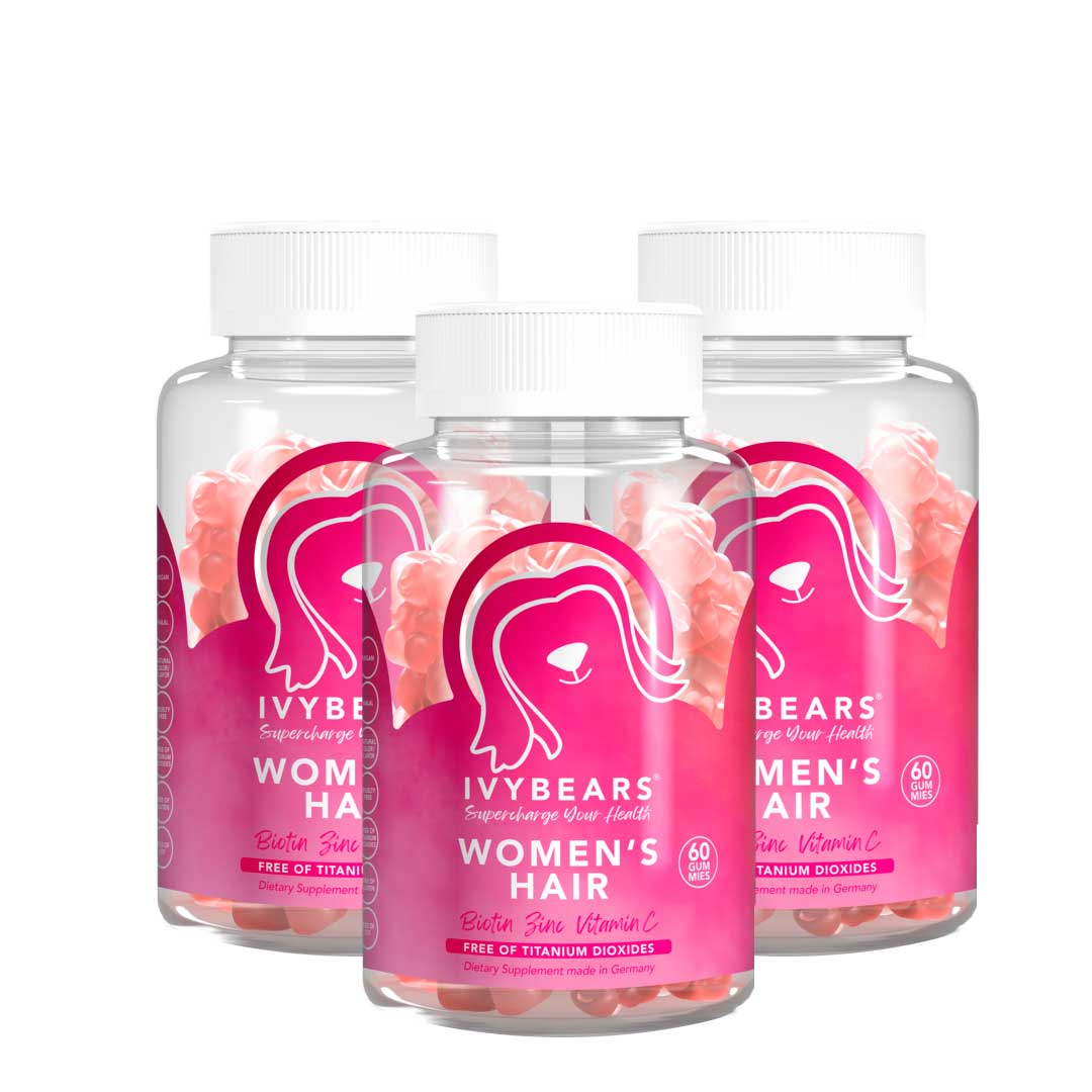 Ivybears hair vitamins 3x 60gomas 3 Meses