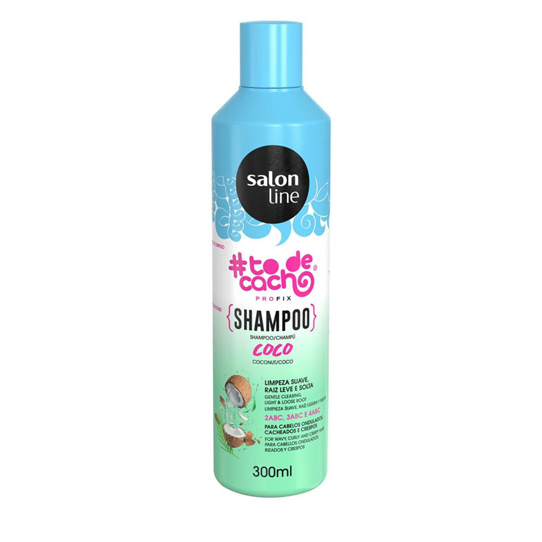 Salon Line S.O.S Champú con Aceite de Mango Para Cabello Rizado