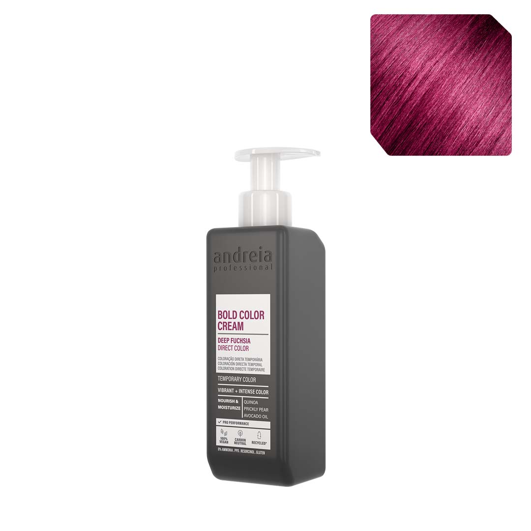 Andreia Vegan Bold Color Cream coloração direta dp fuschia