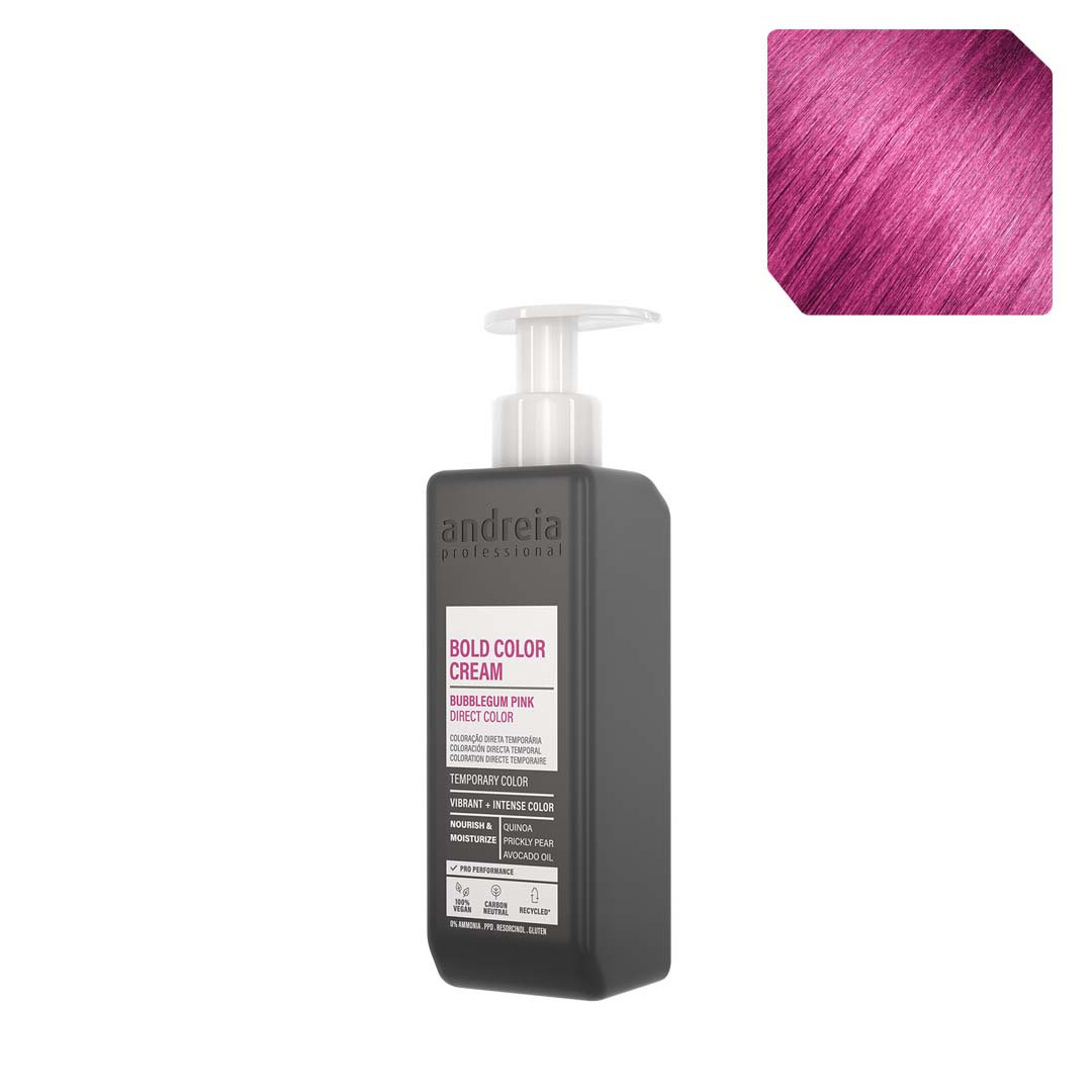 Andreia Vegan Bold Color Cream coloração direta bm pink