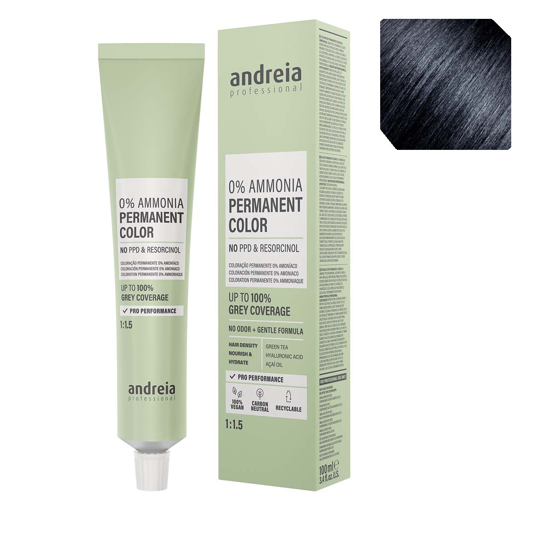 Andreia Vegan 0% Ammonia coloración permanente nº 2.10