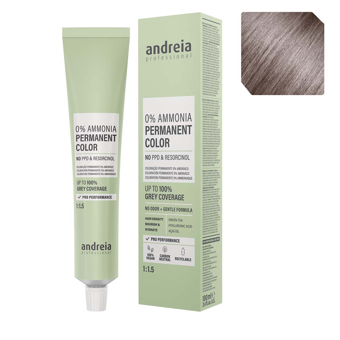 Andreia Vegan 0% Ammonia coloración permanente nº 8.1