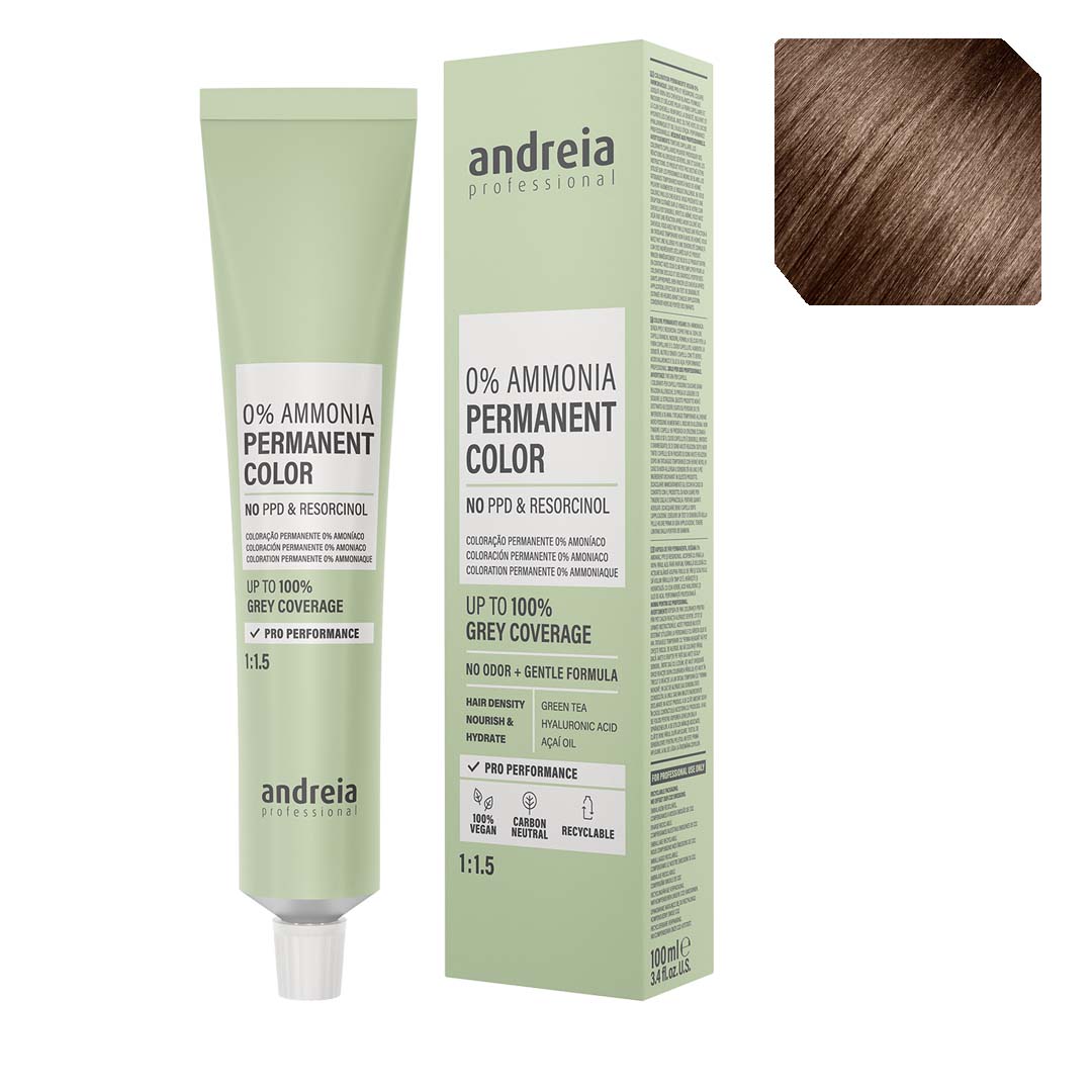 Andreia Vegan 0% Ammonia coloração permanente nº 5.3