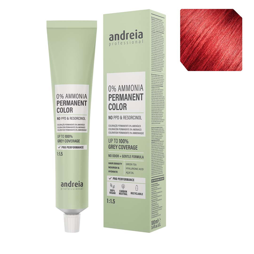 Andreia Vegan 0% Ammonia coloração permanente nº 7.5