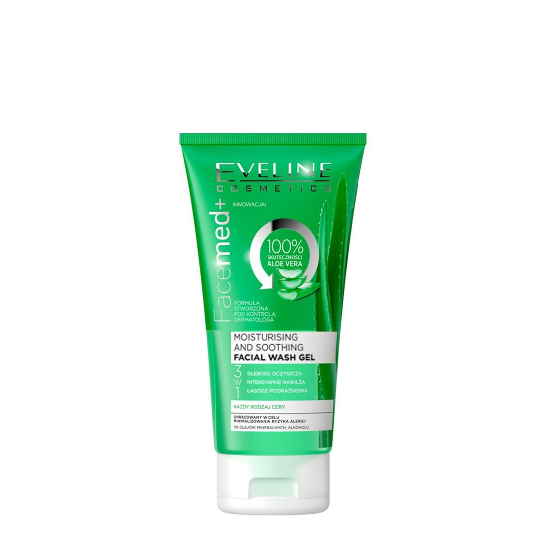 Eveline Facemed+ face wash gel bio aloe vera