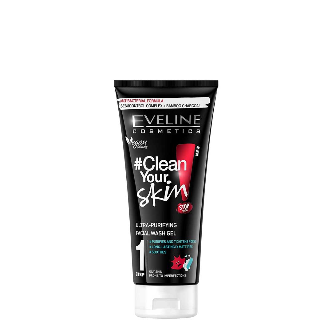 Eveline Clean Your Skin ultra purifying facial wash gel