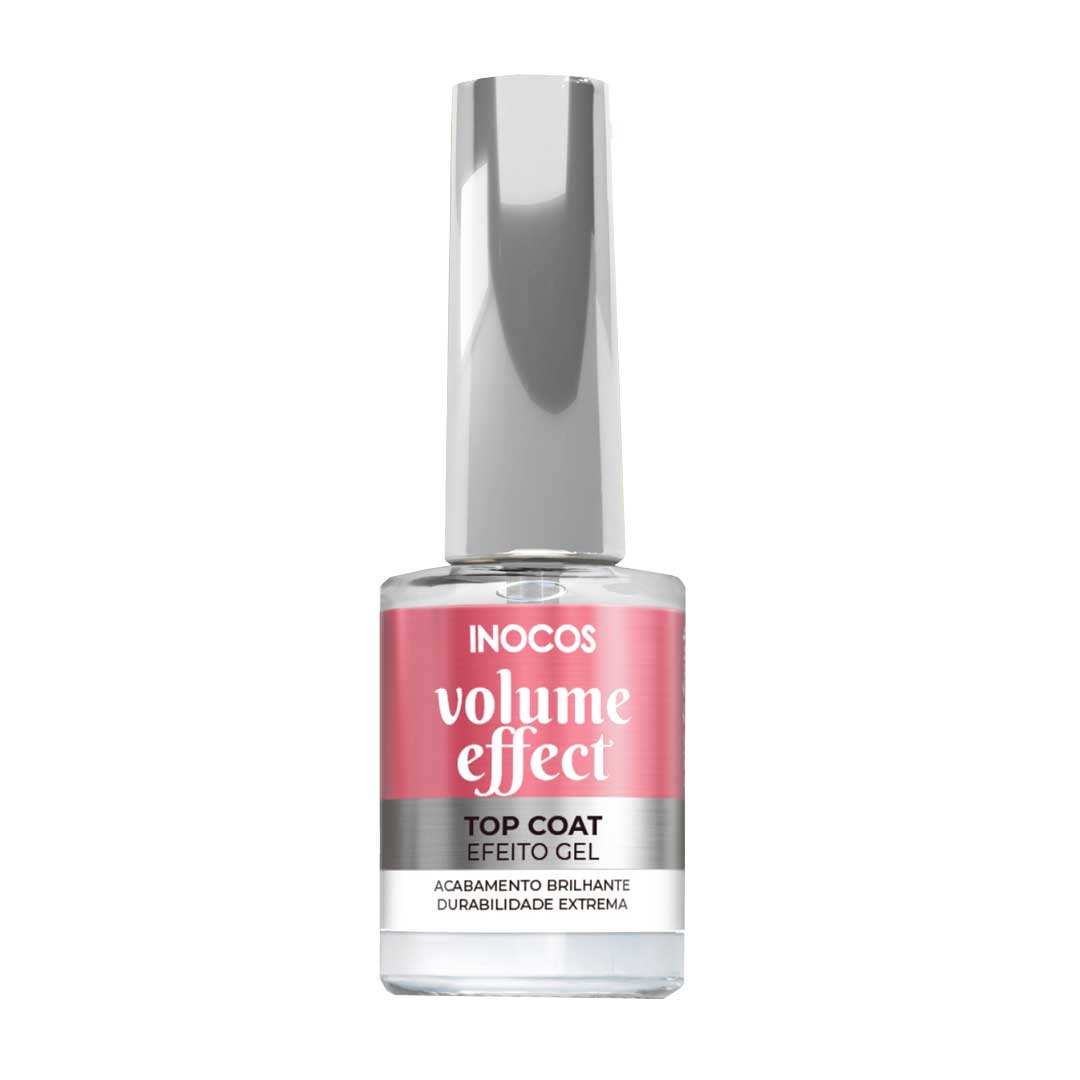 Inocos Care & Finish Volume Effect top coat efeito gel