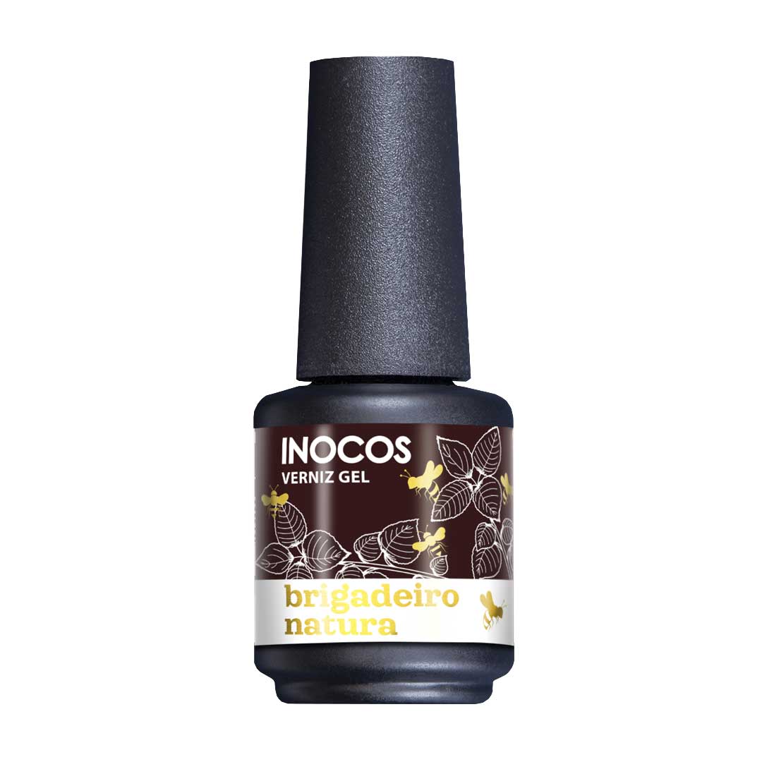 Inocos verniz gel Natura Lovers C.E. brigadeiro natura