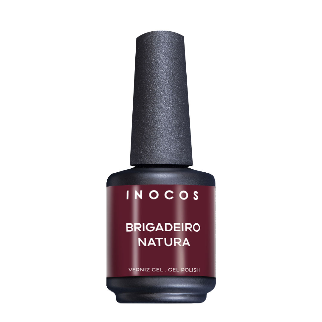 Inocos verniz gel Natura Lovers C.E. brigadeiro natura