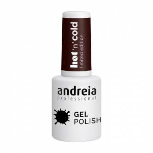Andreia verniz gel Hot n Cold HC1 - Vermelho Bordô 10.5ml