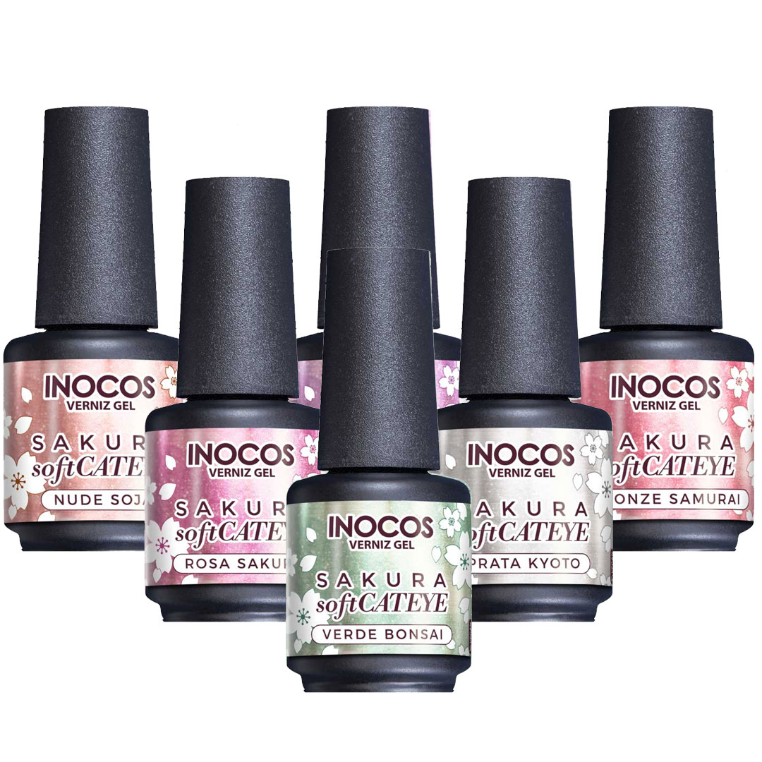 Inocos verniz gel coleção Soft Cateye