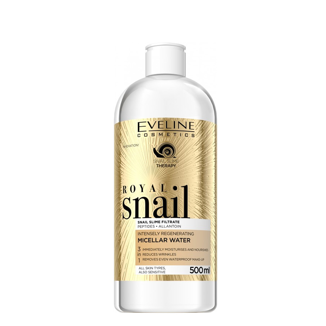 Eveline Facemed+ água micelar 3 em 1 royal snail