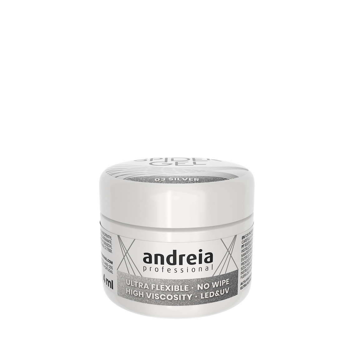 Andreia Spider Gel 03 prata