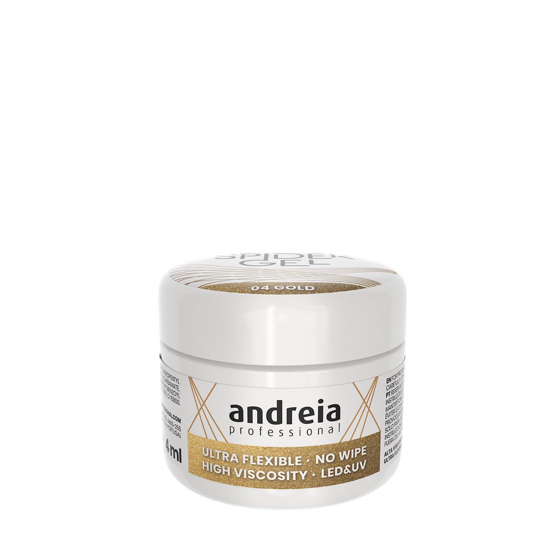 Andreia Spider Gel 04 dorado