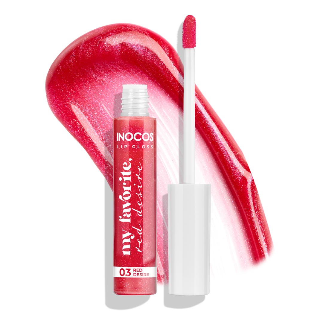 Inocos A minha coisa favorita lip gloss red desire