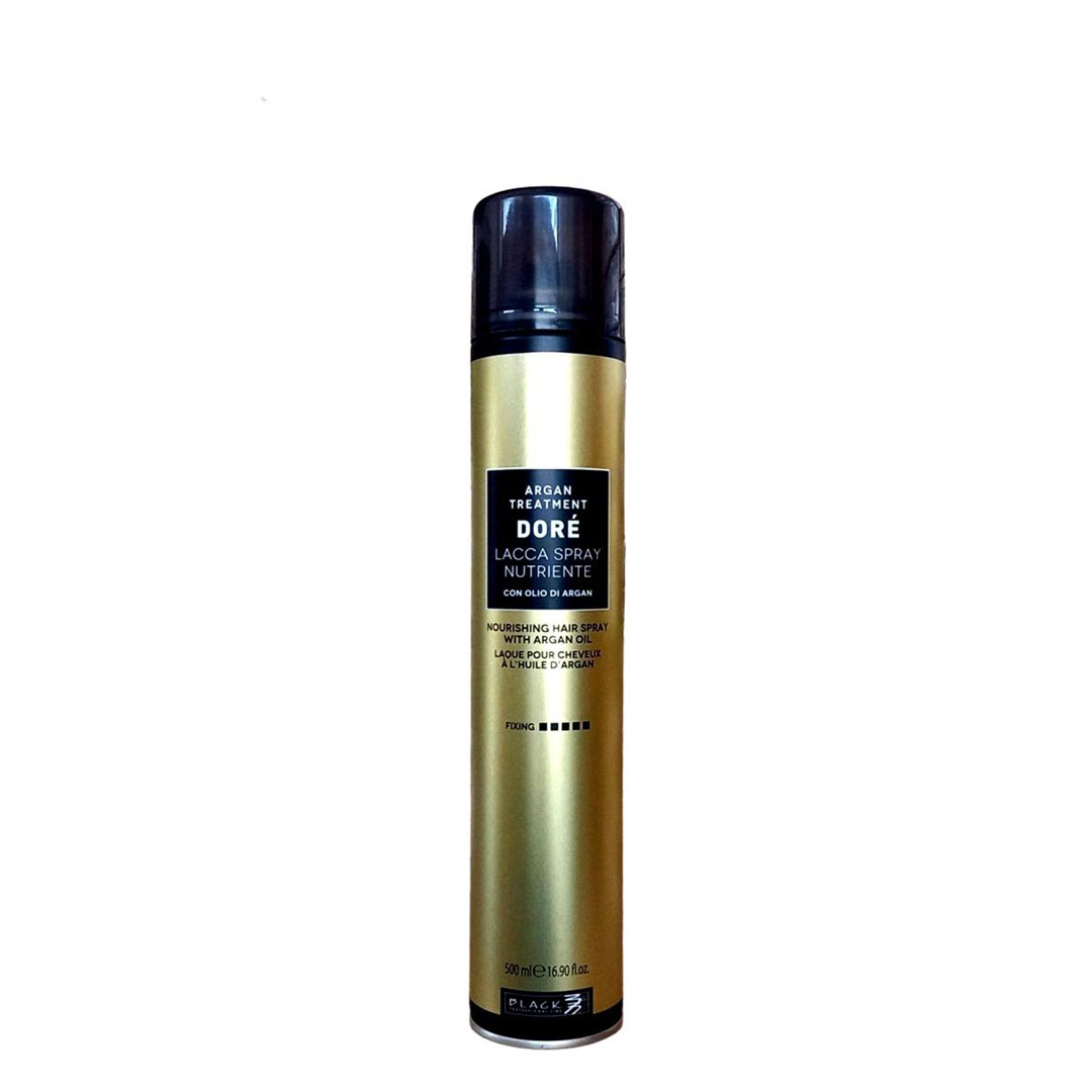 Black laca extra forte com óleo de argan