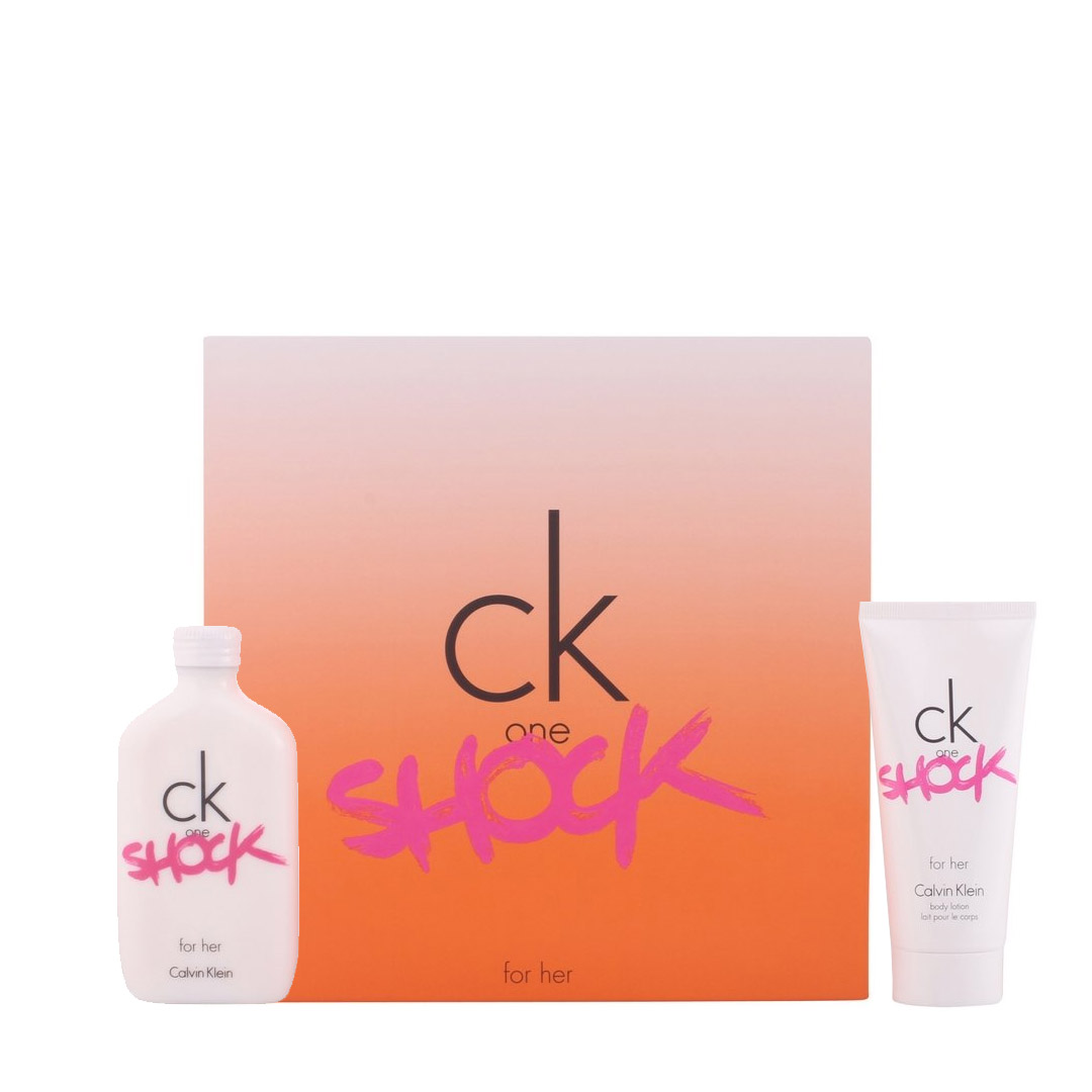 Calvin Klein CK One Shock for her coffret EDT 100ml+BM100ml
