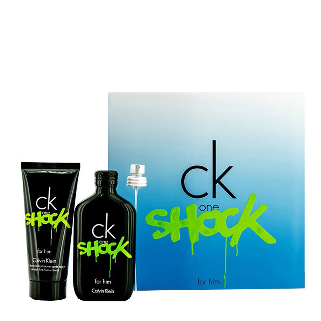 Calvin Klein CK One Shock for him coffret EDT 100ml+BM100ml