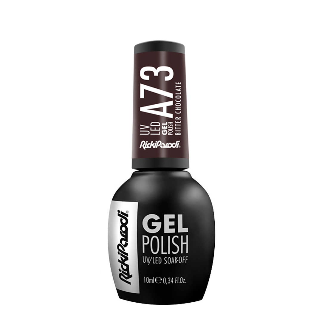 Rickiparodi esmalte de uñas de gel A73 bitter chocolate