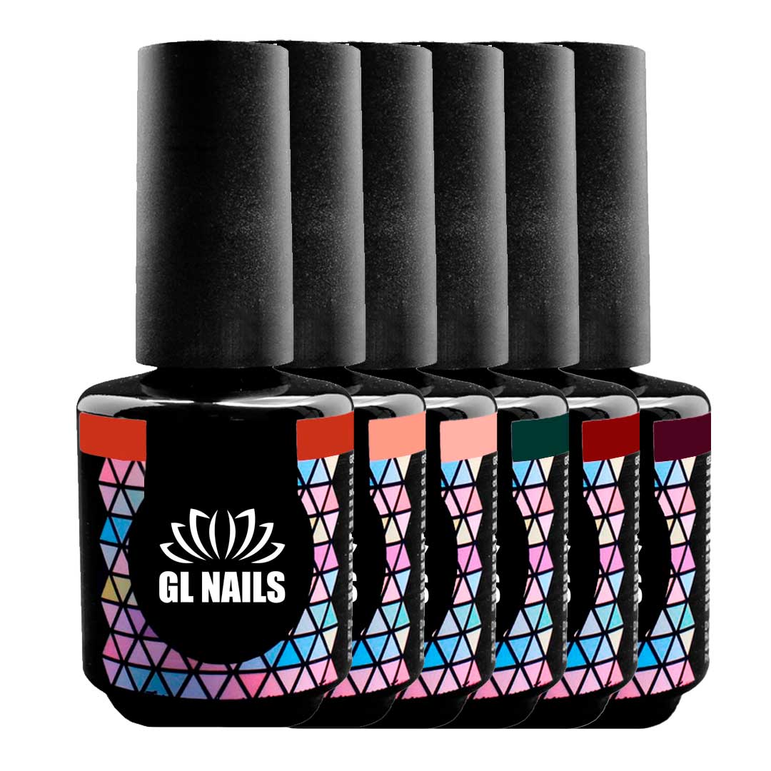 GL Nails verniz gel coleção enigma elegante