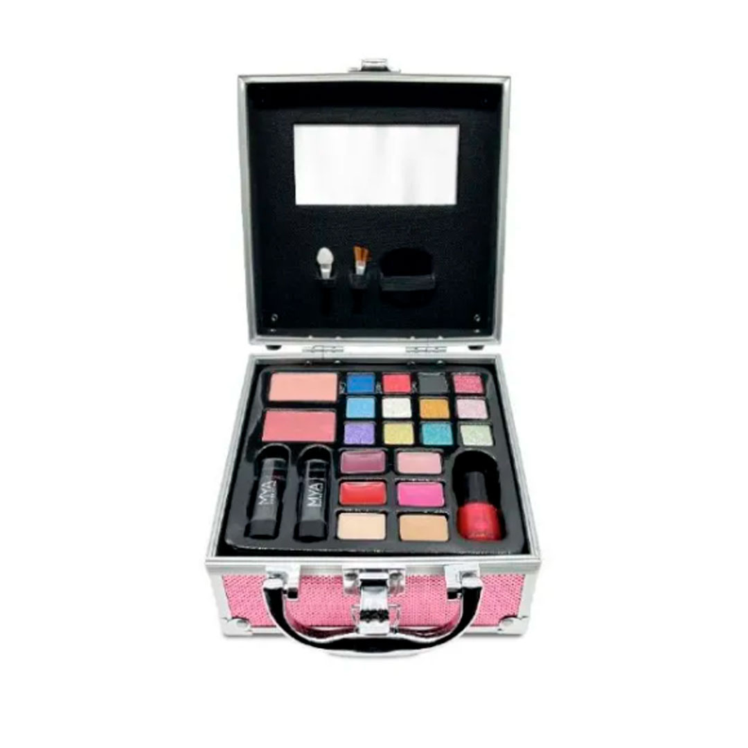 Mya makeup kit travel soft pink ref410090
