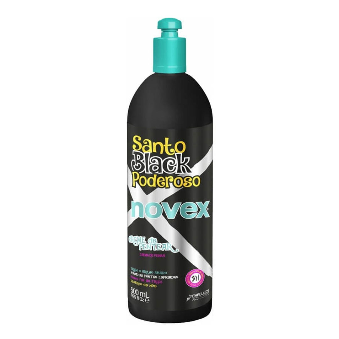 Novex Santo Black Poderoso crema de peinar