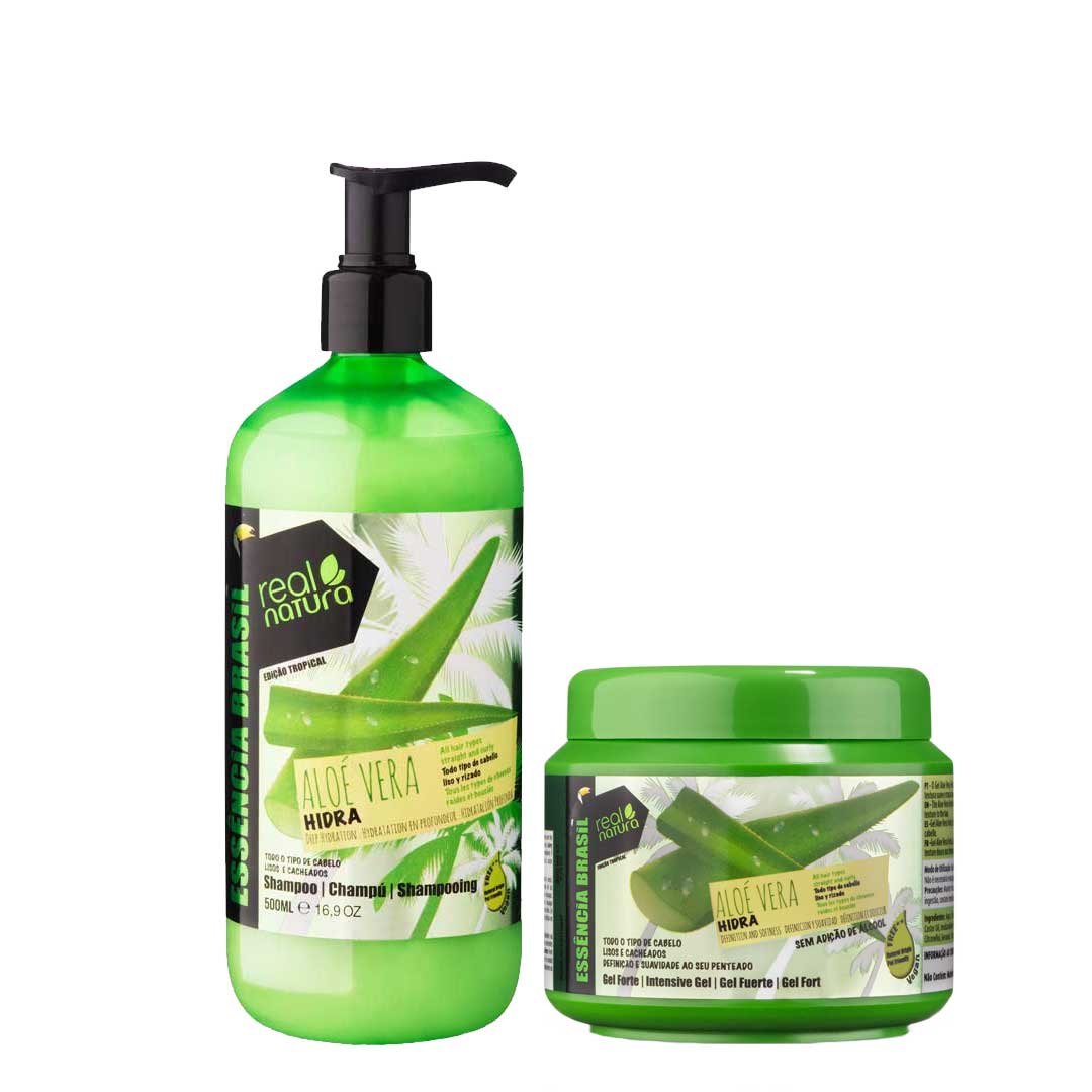 Real Natura Aloé Vera Hidra paquete 3