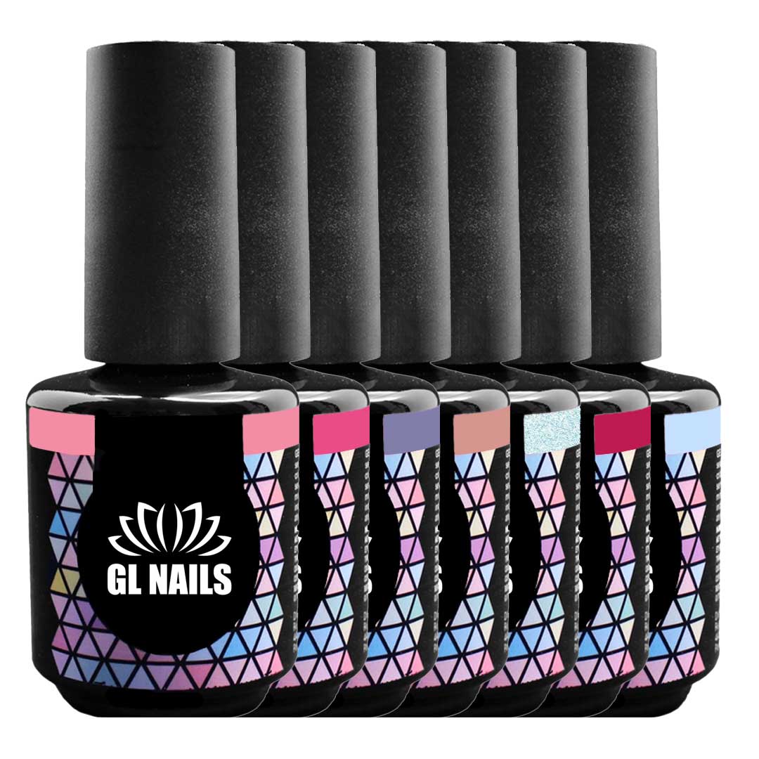 GL Nails nail polish collection boas vibrações