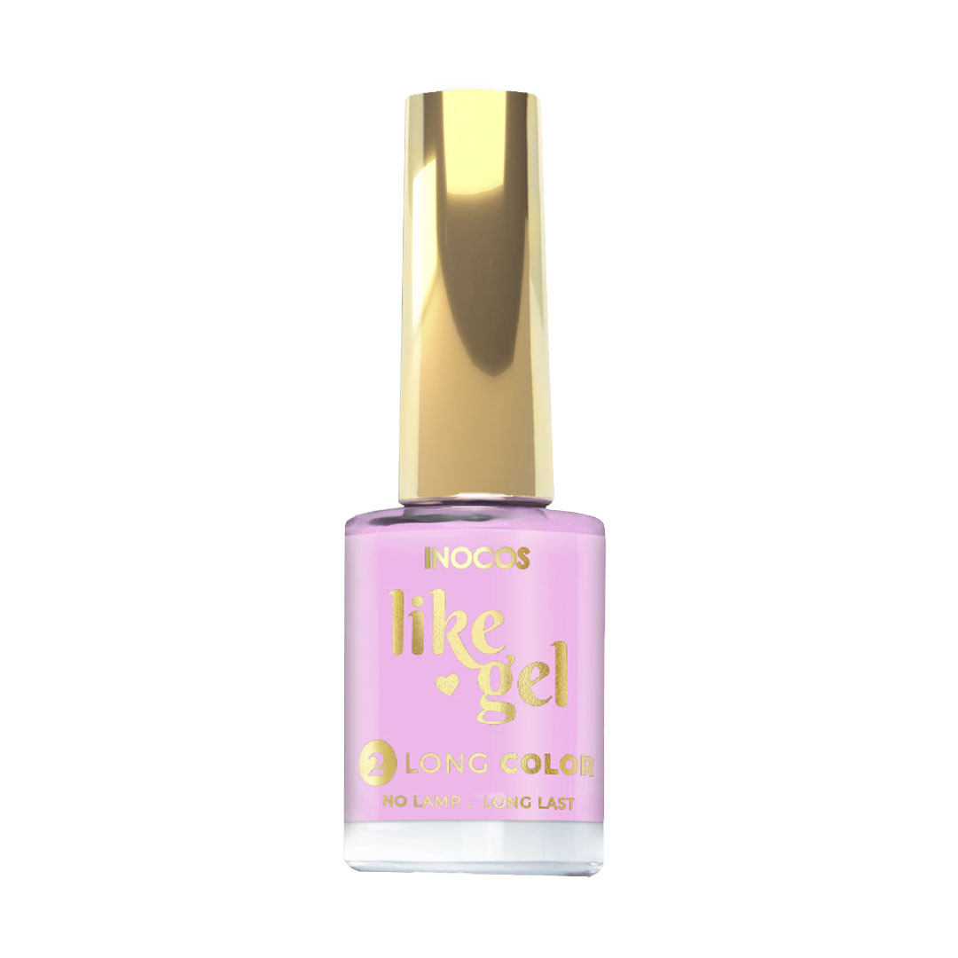 Inocos Like Gel esmalte de uñas efecto gel 169 violet pastel