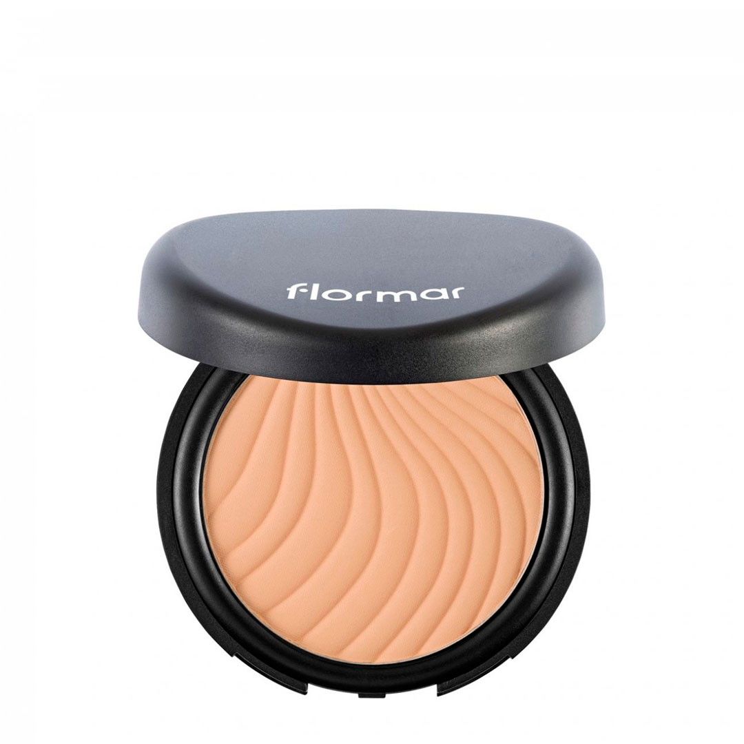 Flormar wet & dry compact powder 08 medium peach