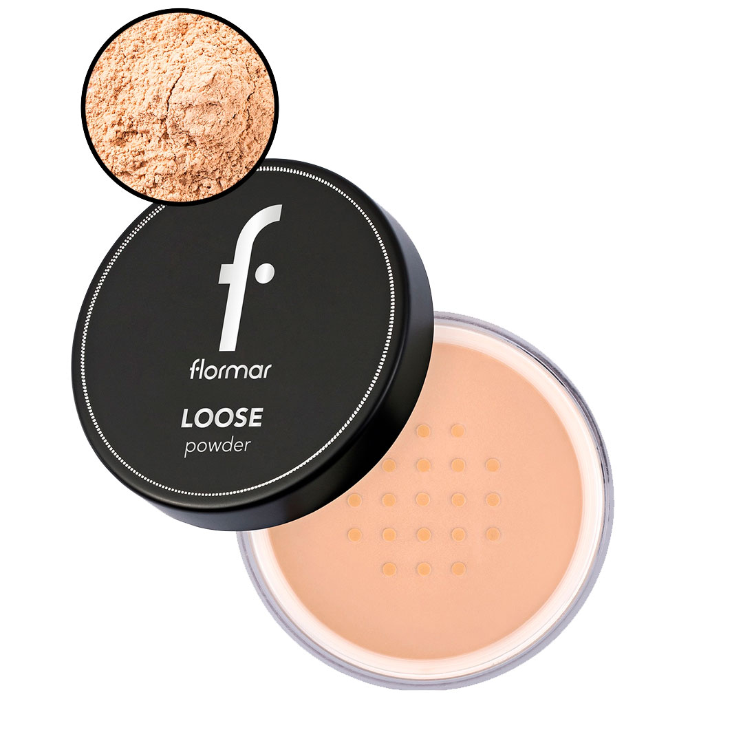 Flormar loose powder 003 medium sand