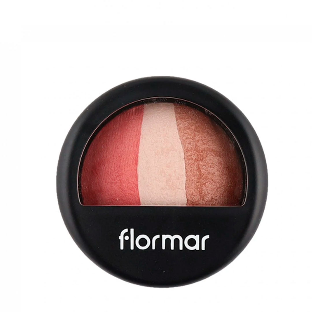 Flormar baked blush-on 053 pinky trio