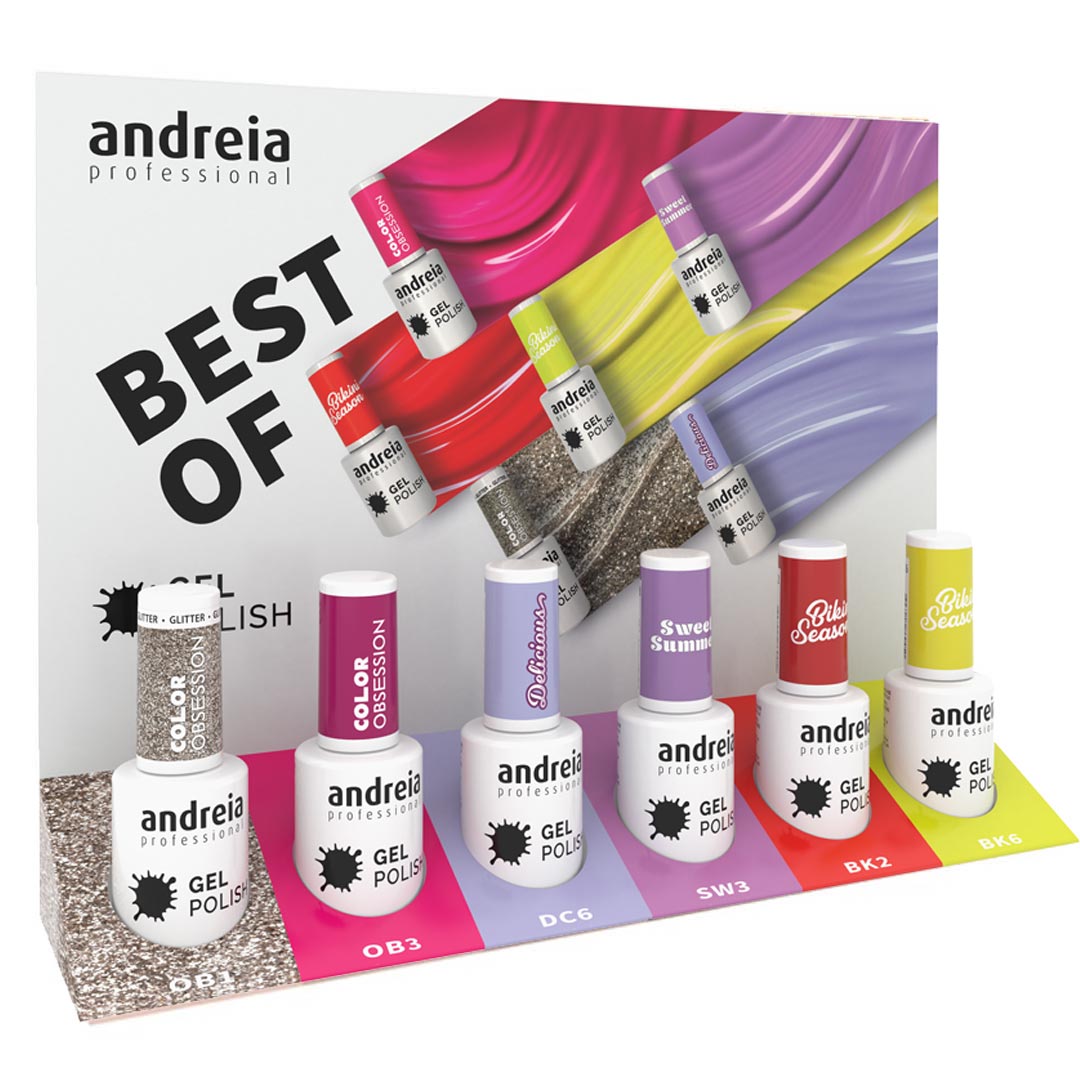 Andreia esmalte de uñas de gel colección Best Of