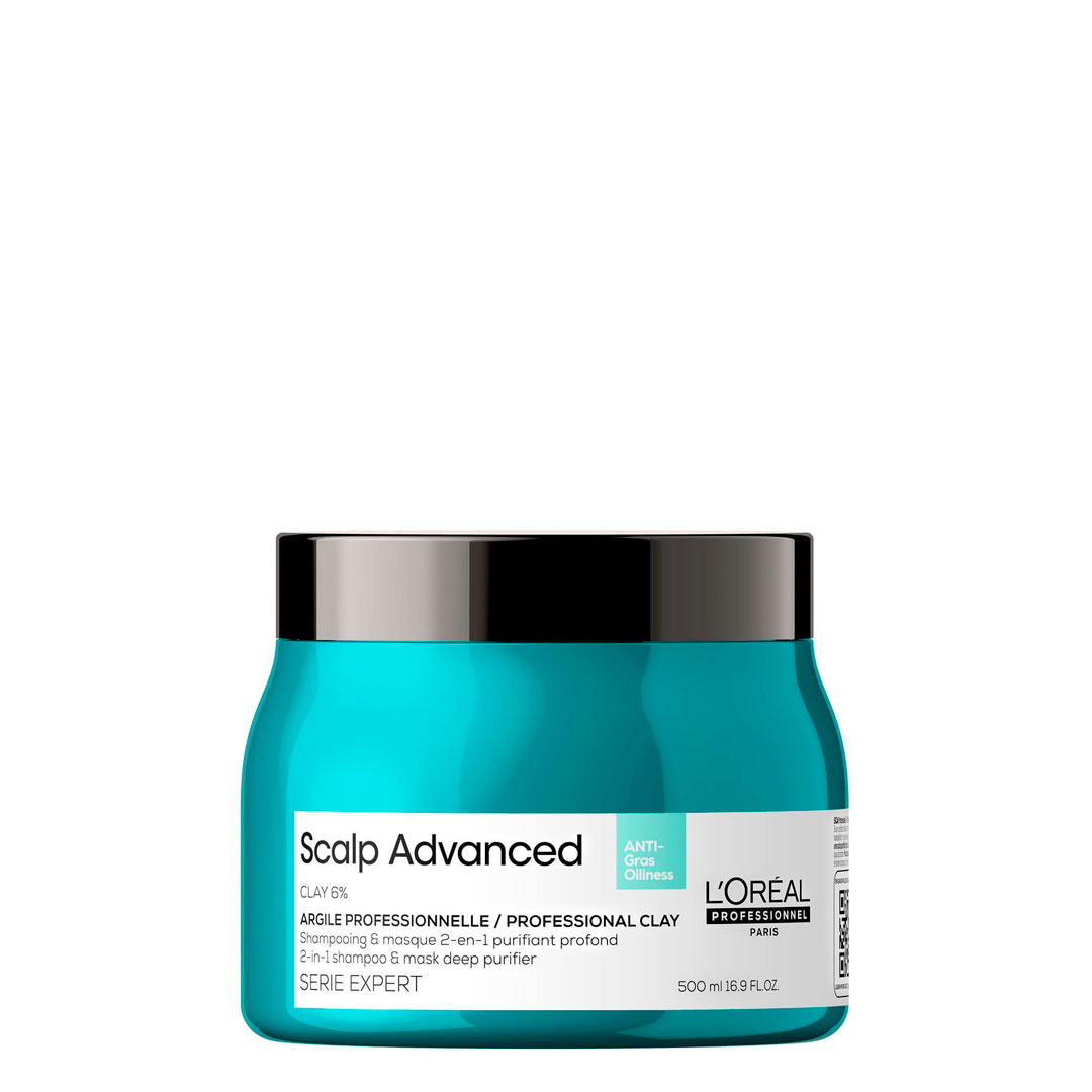 Loreal SE Scalp Advanced mascarilla de arcila 2 en 1