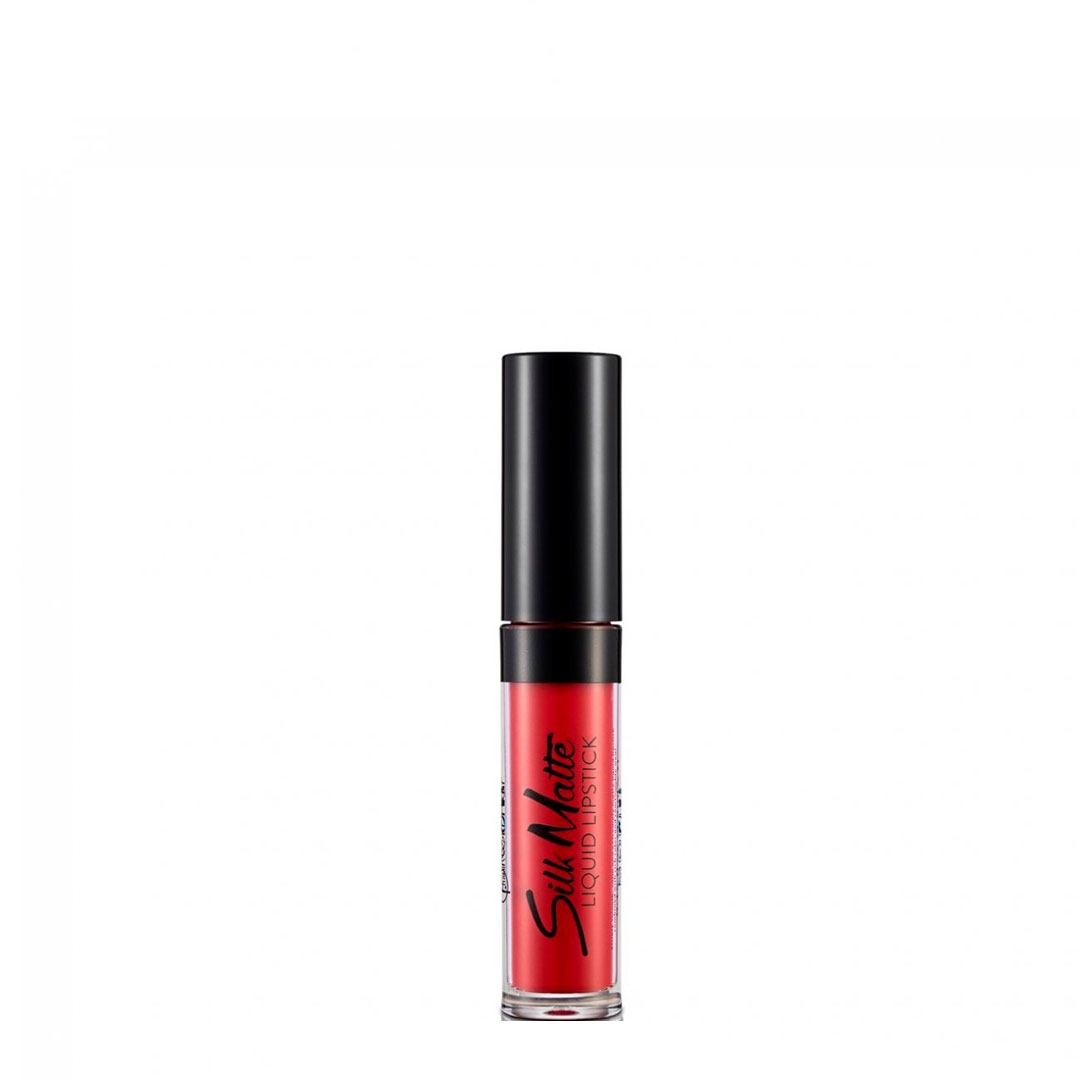 Flormar silk matte liquid lipstick 07 claret red