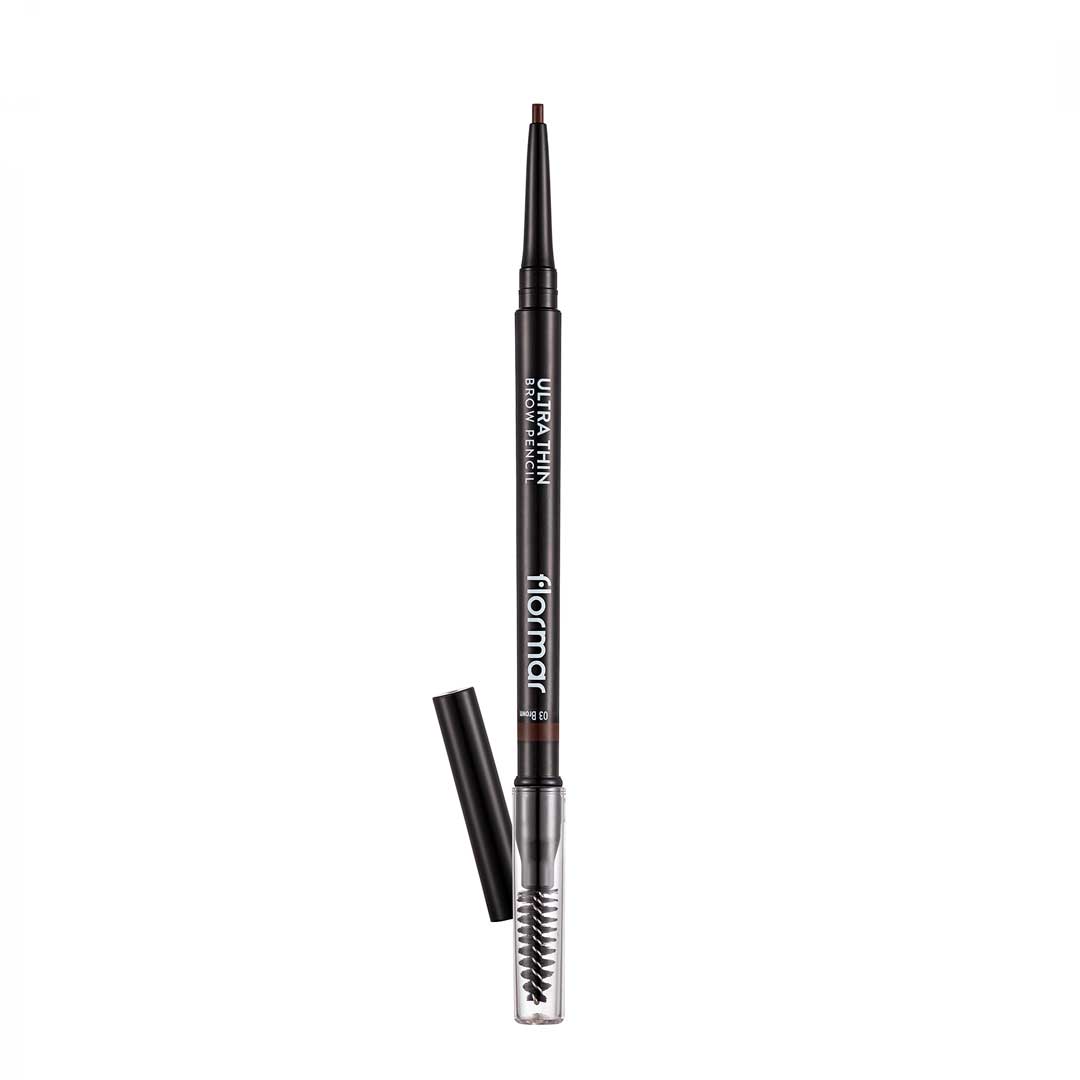 Flormar ultra thin brow pencil 03 brown