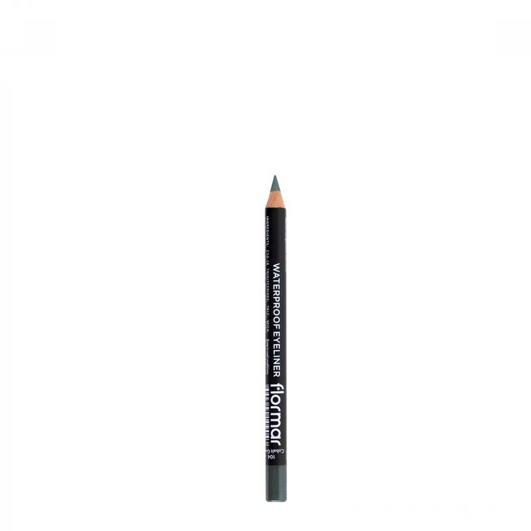 Flormar waterproof eyeliner 104 cobalt green