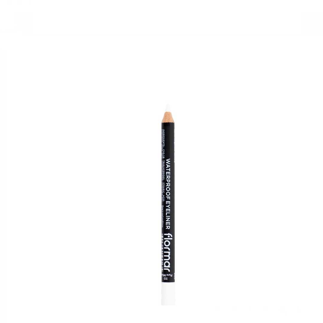 Flormar waterproof eyeliner 113 pure white