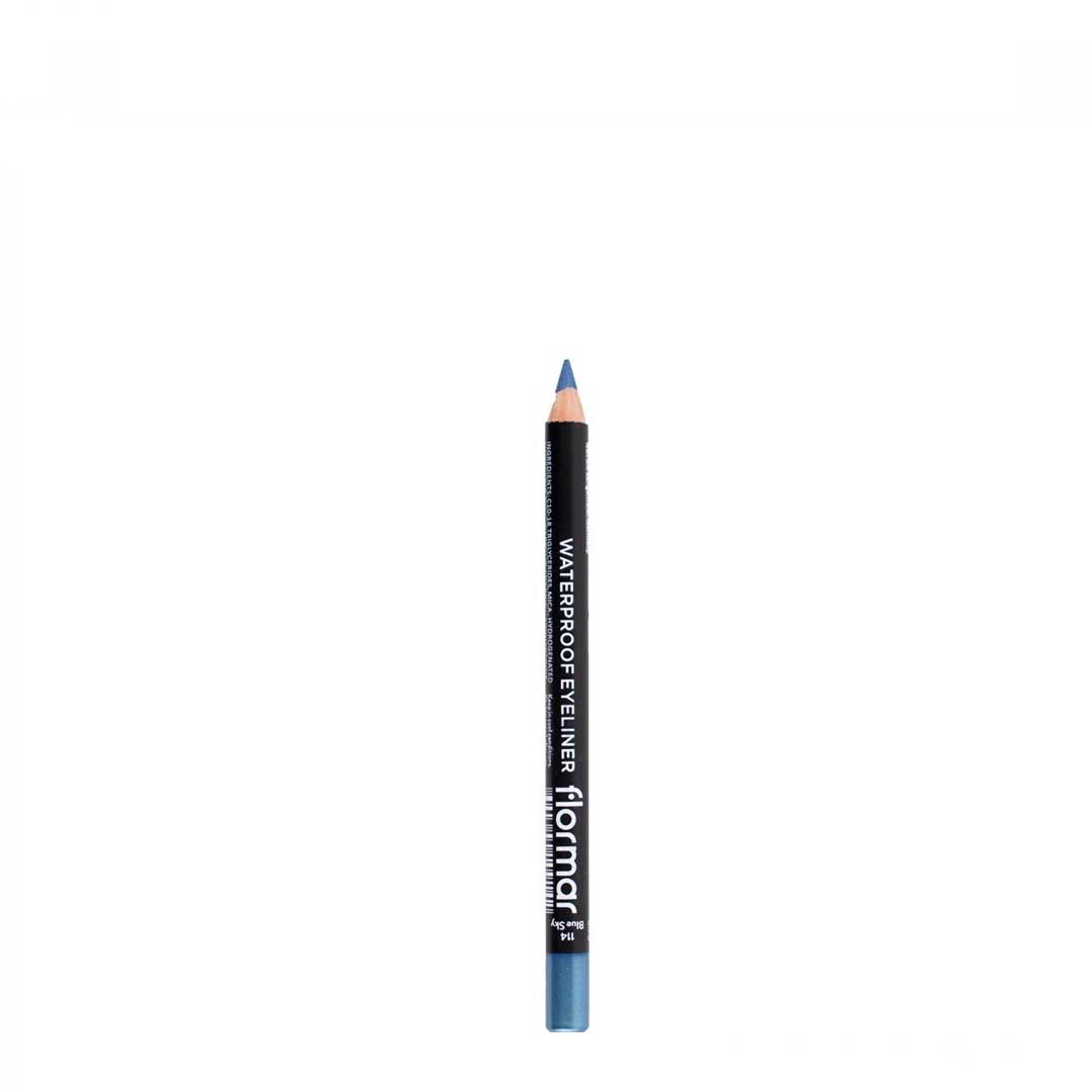 Flormar waterproof eyeliner 114 blue sky