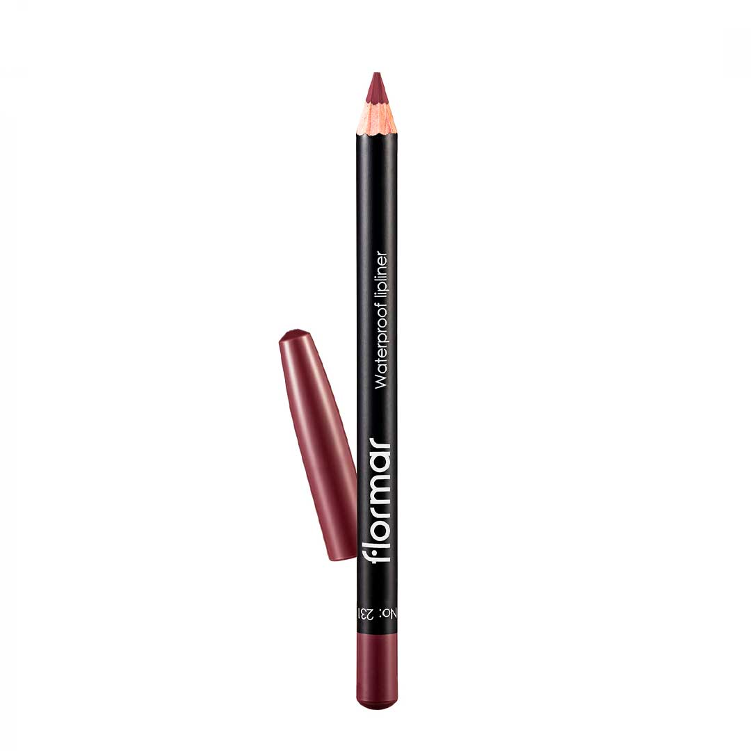 Flormar waterproof lipliner 231 berry stain